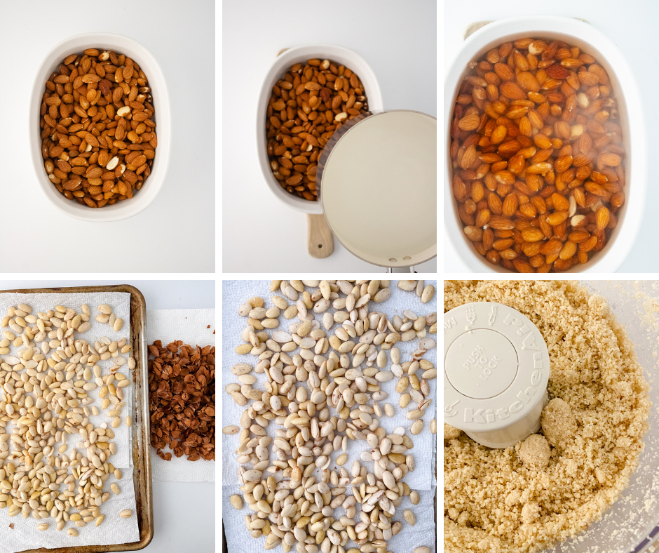 how to make almond flour