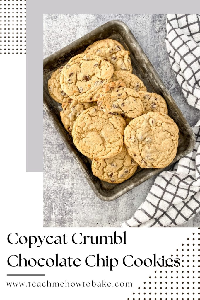 Copycat Crumbl Chocolate Chip Cookies