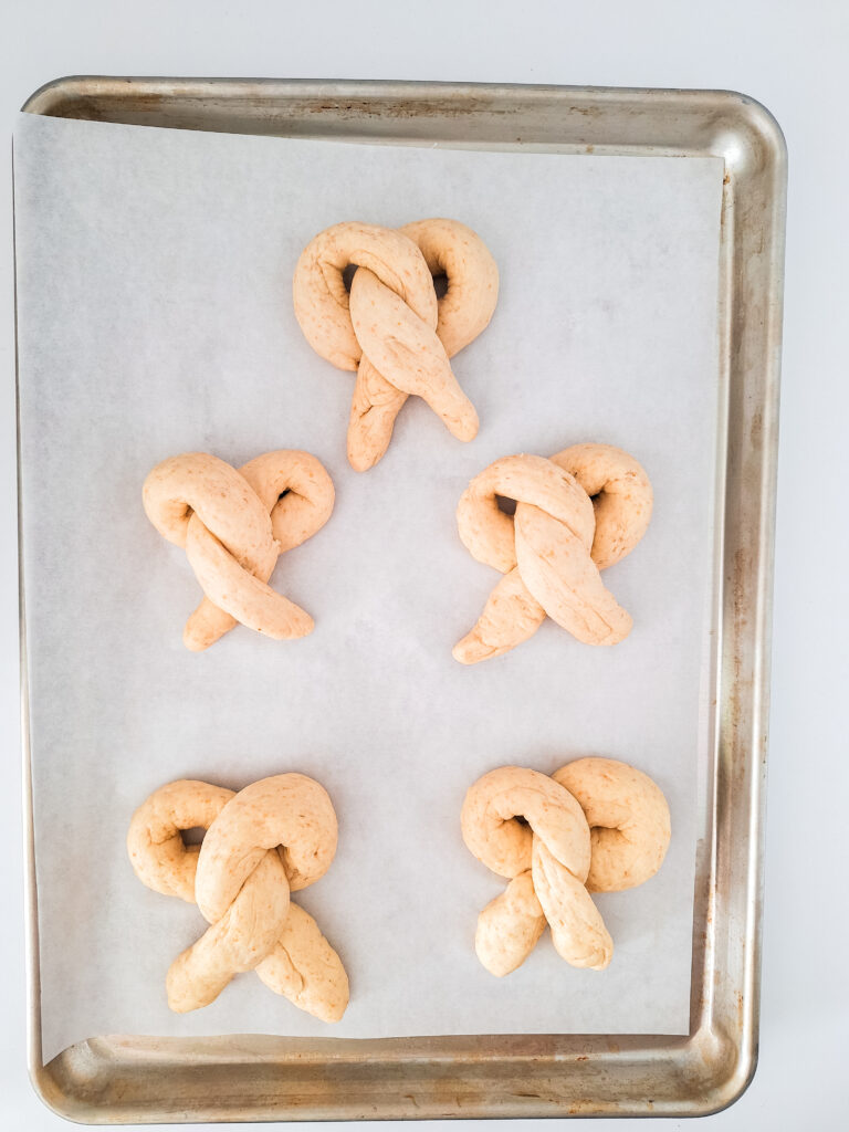 sourdough pretzels