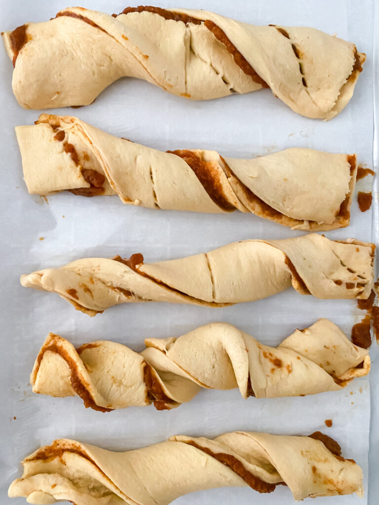 Pumpkin strips