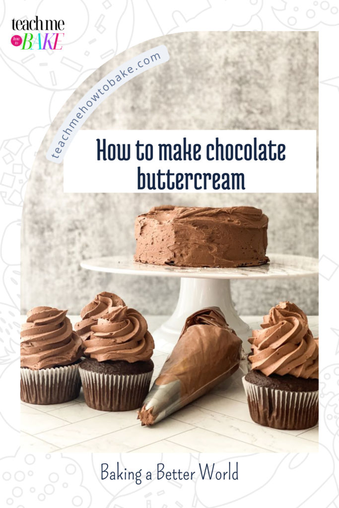 chocolate buttercream pin