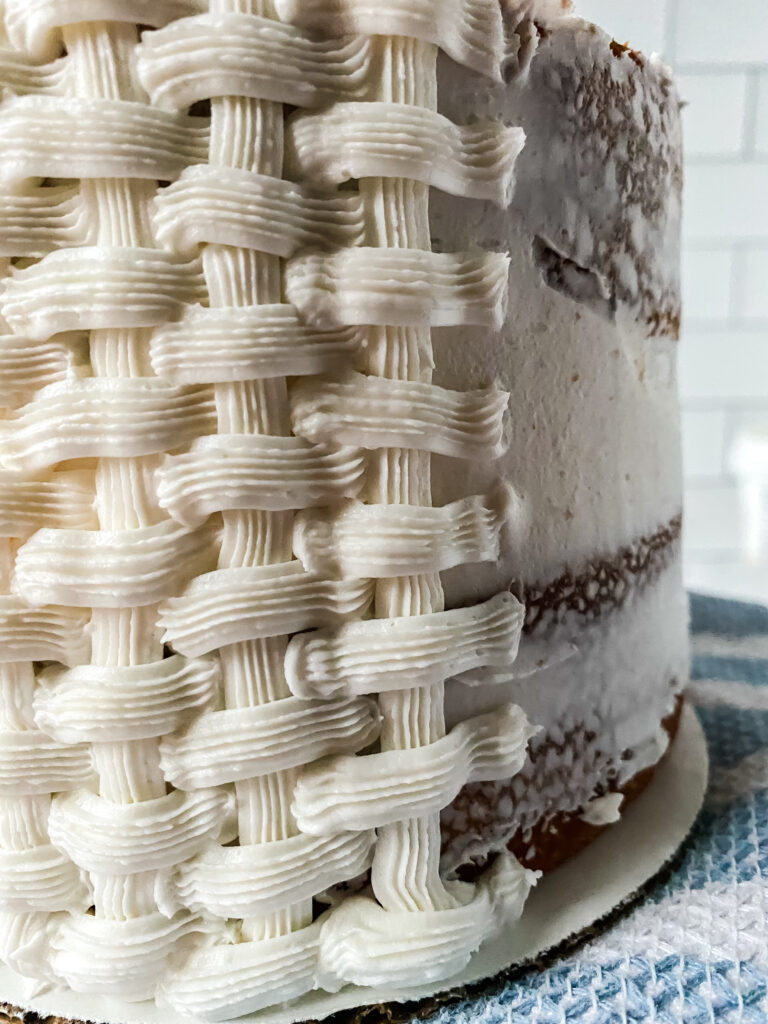 How to Make a Basket Weaved Cake: A Step-by-Step Tutorial
