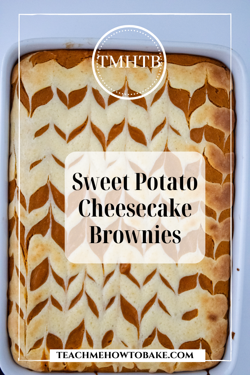 How to make Sweet Potato Cheesecake Brownies
