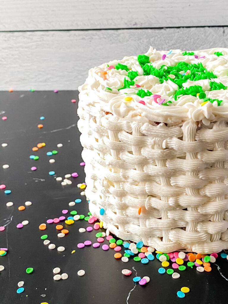 How to Make a Basket Weaved Cake: A Step-by-Step Tutorial