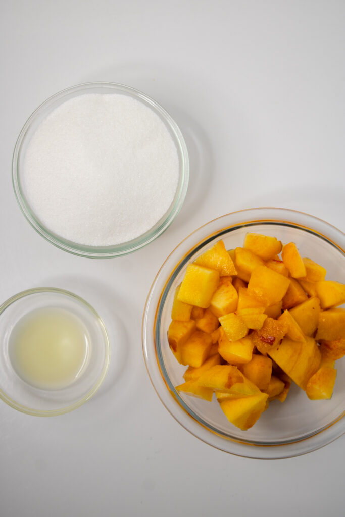 Peach Jam step one