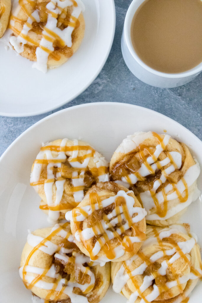 caramel apple danish